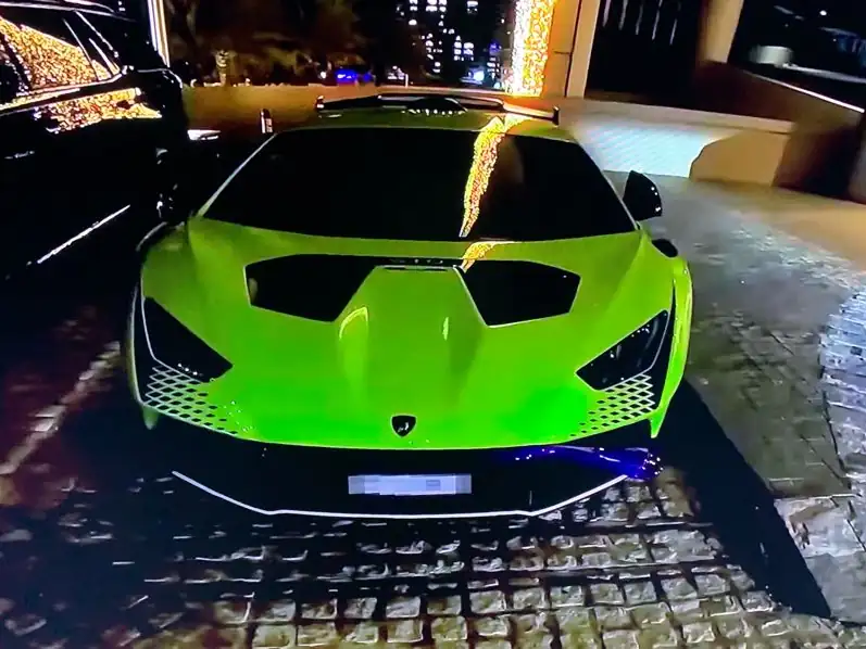 Lamborghini Sian (2020) spotted in Žďár nad Sázavou, Czechia