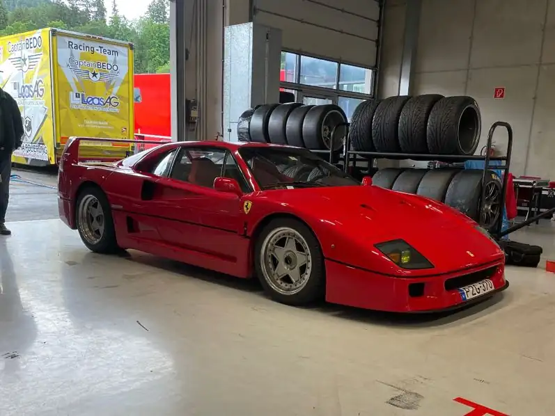 Ferrari F40 (1987) spotted in Munich, Germany