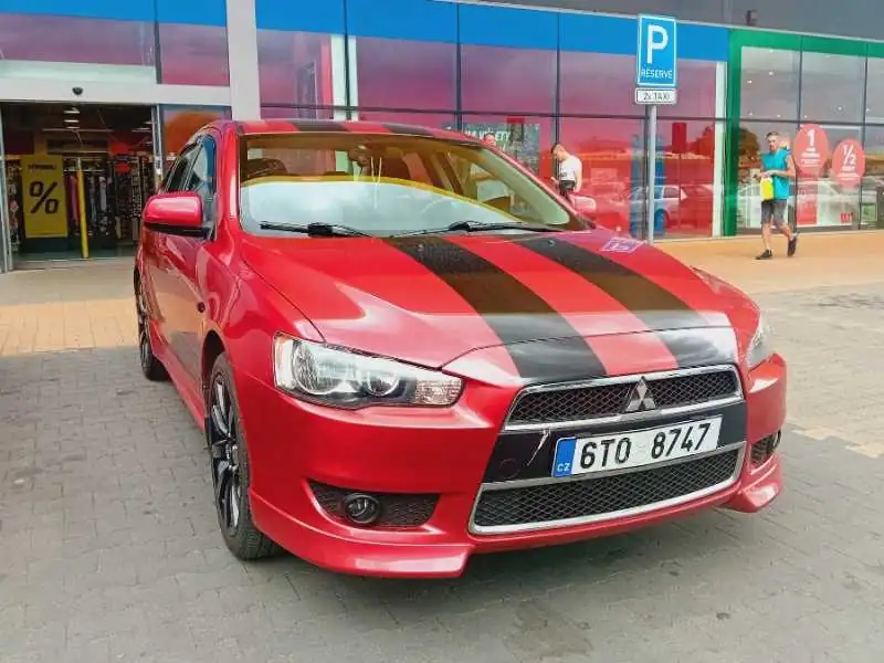 Mitsubishi Lancer (2015) spotted in Jihlava, Czechia