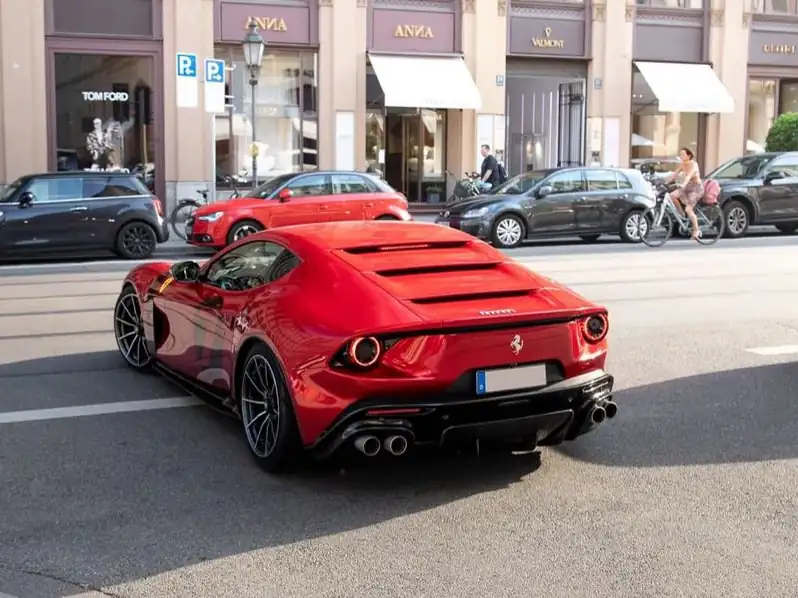 Ferrari SP38 (2018) spotted in Athens, Greece