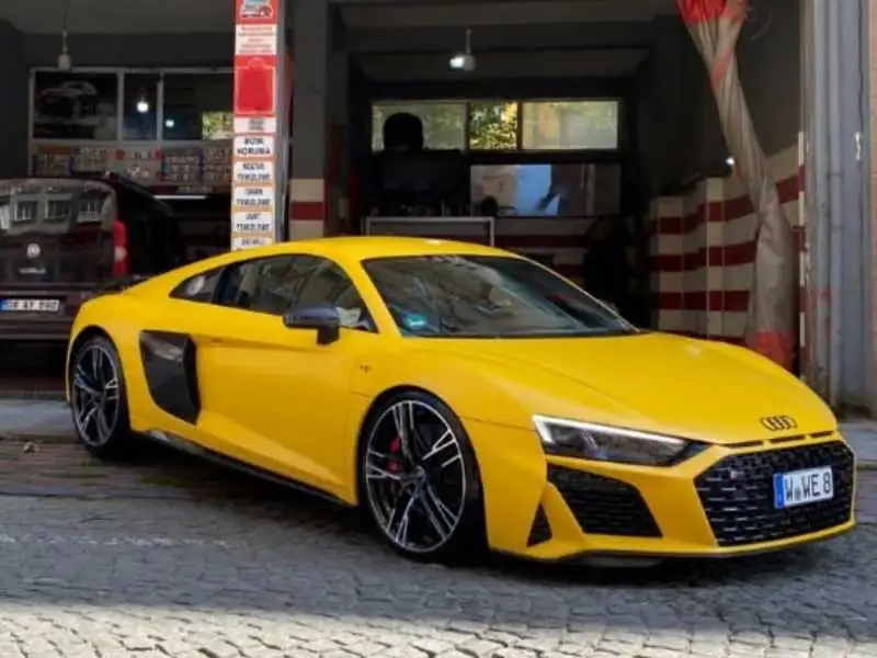 Audi R8 (2023) spotted in Rize, Turkey