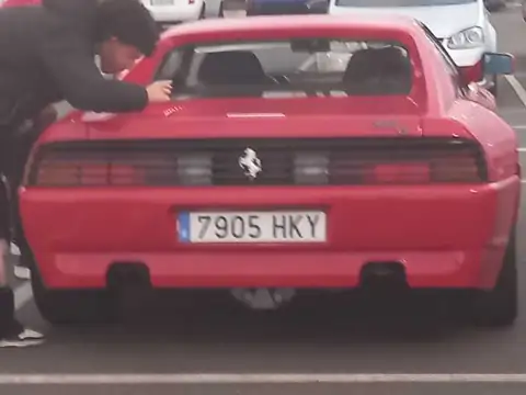 Ferrari Mondial (1987) spotted in Telde, Spain