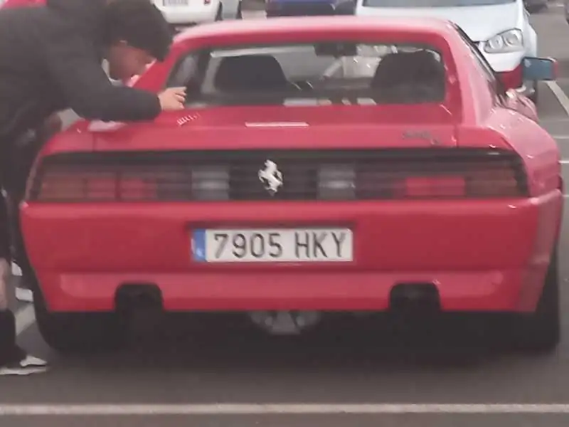 Ferrari Mondial (1987) spotted in Telde, Spain
