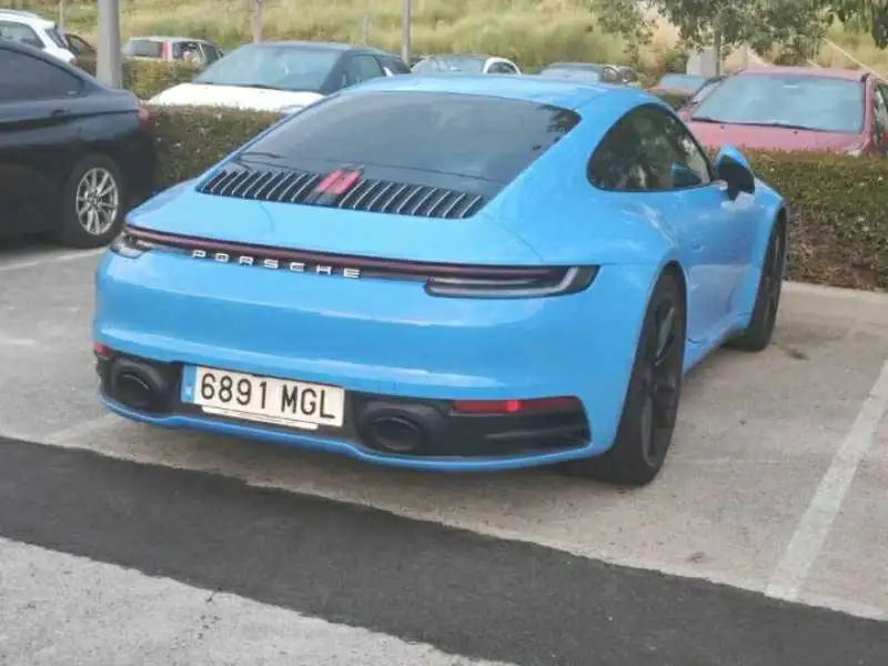 Porsche 911 spotted in Zaragoza