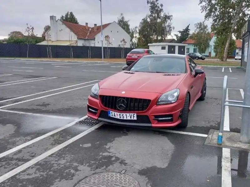 Mercedes-Benz SLK55 AMG (2012) spotted in Senta, Serbia