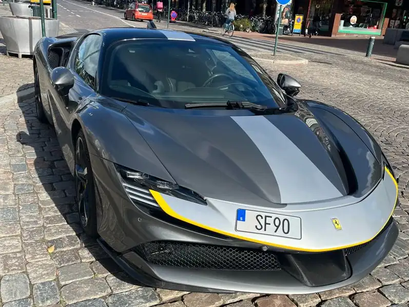 Ferrari SF90 Stradale spotted in Lund