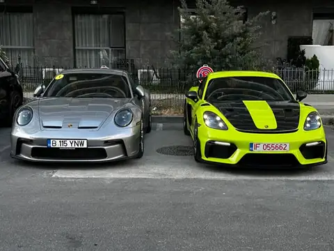 Porsche 911 GT3 and 718 Cayman GT4 (2022) spotted in Constanţa, Romania
