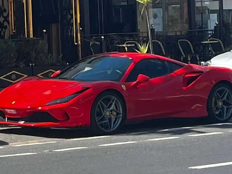 Ferrari F8 Tributo (2020) spotted in Casablanca, Morocco
