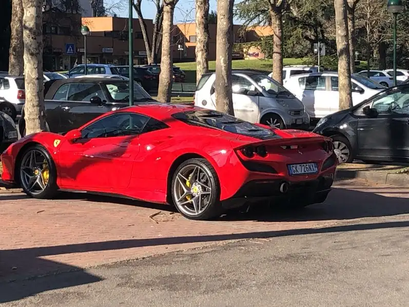 Ferrari 488 Pista (2020) spotted in Milan, Italy