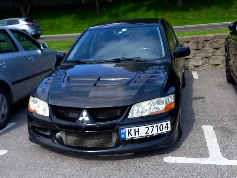 Mitsubishi Lancer Evolution VIII (2003) spotted in Skien, Norway