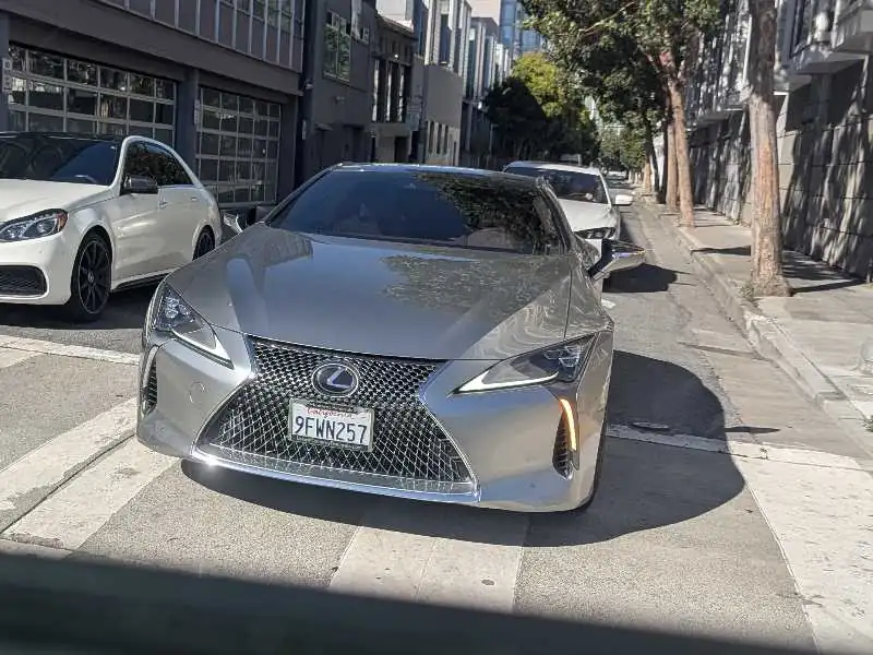 Lexus LC 500 (2018) spotted in San Francisco, United States