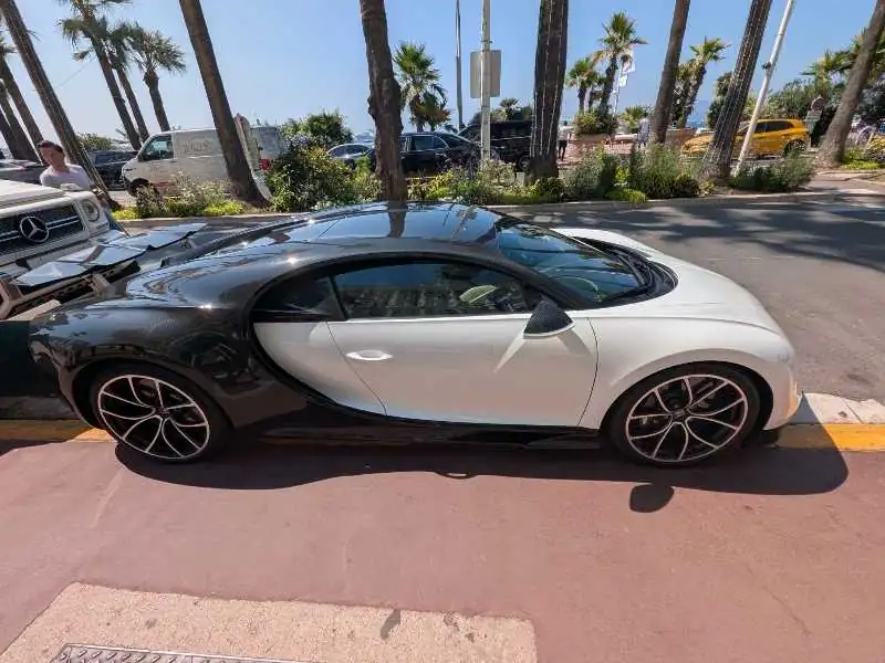 Bugatti Chiron (2020) spotted in Cannes, France