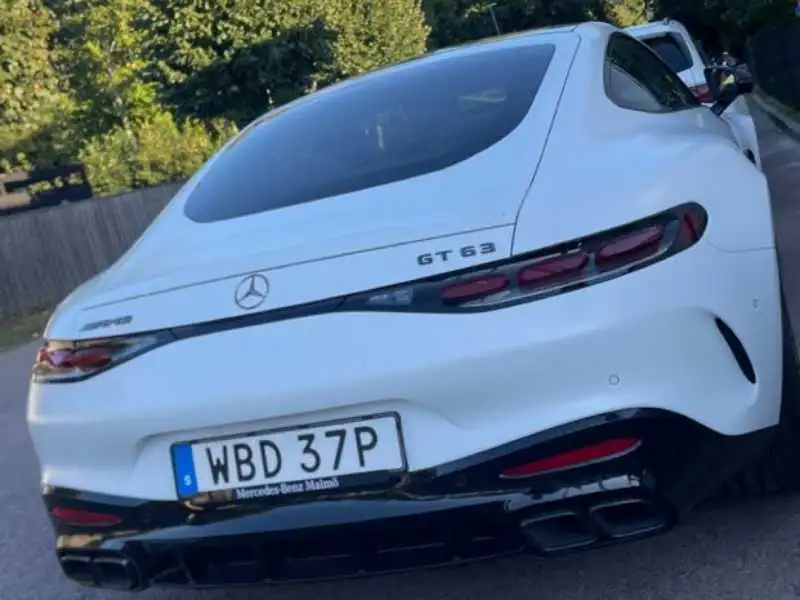 Mercedes-Benz GT63 (2021) spotted in Båstads kommun, Sweden