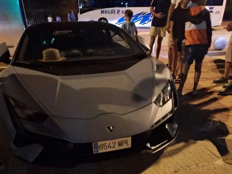 Lamborghini Aventador spotted in Matalascañas