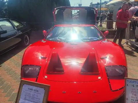 Ford GT40 (1966) spotted in Great Yarmouth, United Kingdom