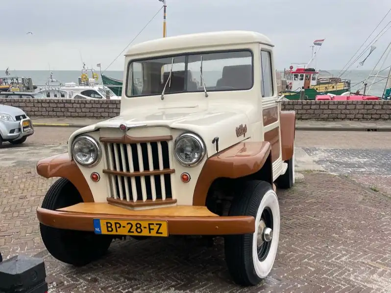 Willys Pickup (1940) spotted in West-Terschelling, The Netherlands
