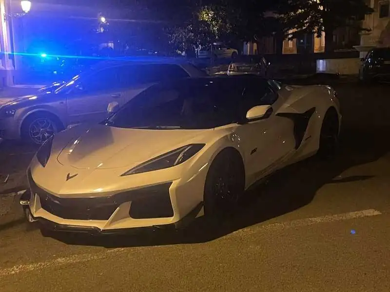 Chevrolet Corvette Z06 spotted in Mediaş