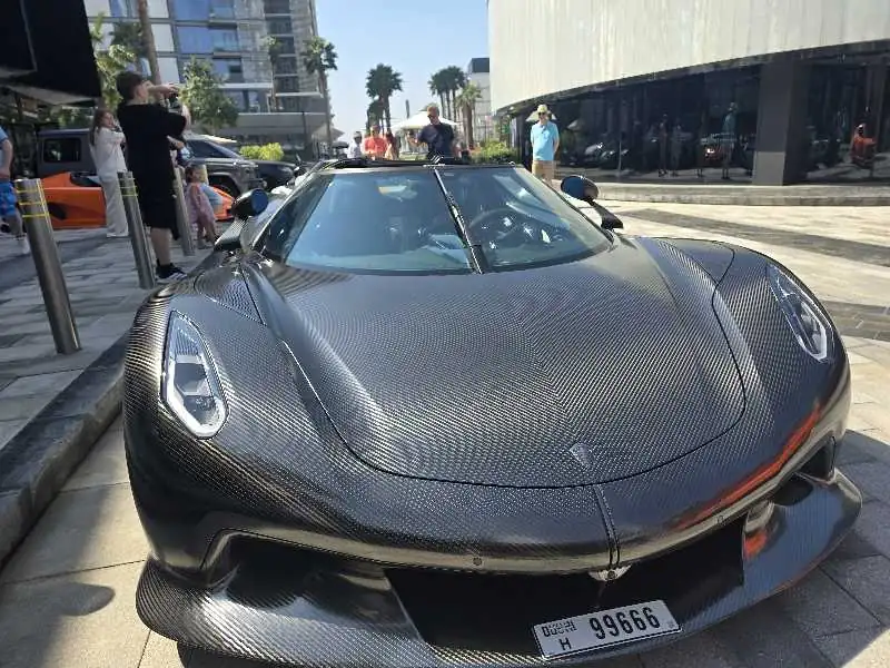 Koenigsegg Agera RS spotted in Dubai