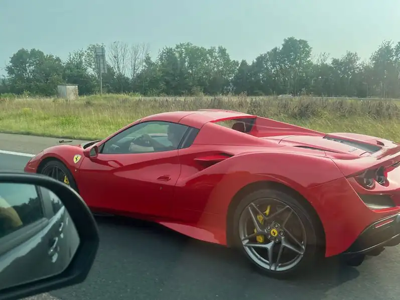 Ferrari 488 Spider (2015) spotted in Laudert, Germany