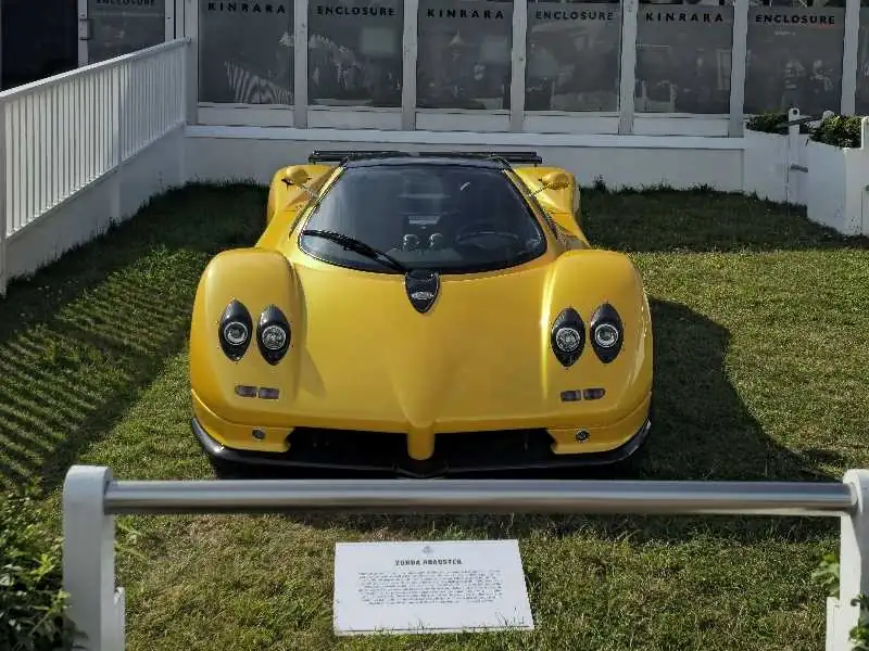 Pagani Zonda Roadster (2003) spotted in Bognor Regis, United Kingdom