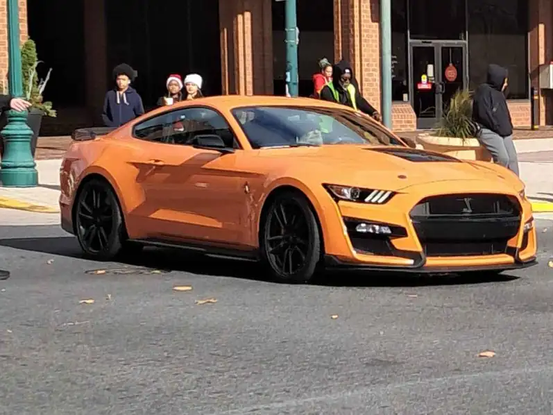 Ford Mustang Shelby GT500 spotted in Reading