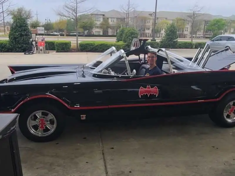 Ford Batmobile (1966) spotted in Frisco, United States
