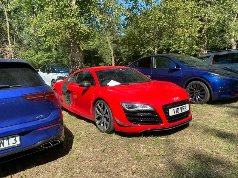 Audi R8 V10 (2015) spotted in Monza, Italy