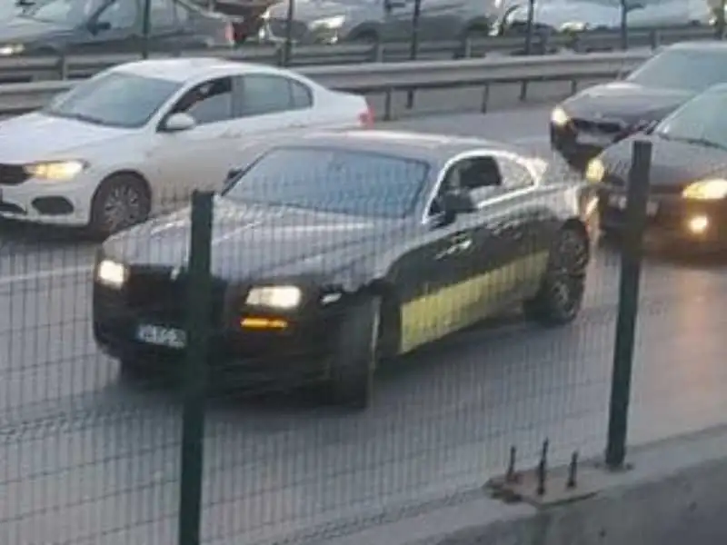 Rolls-Royce Wraith spotted in Istanbul