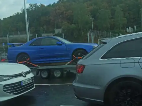 Nissan Skyline GT-R spotted in Kragujevac