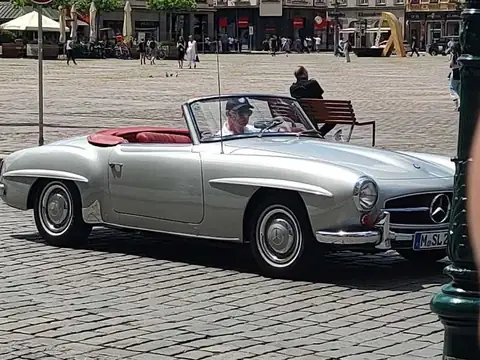 Mercedes-Benz 300 SL Roadster (1957) spotted in Pilsen, Czechia