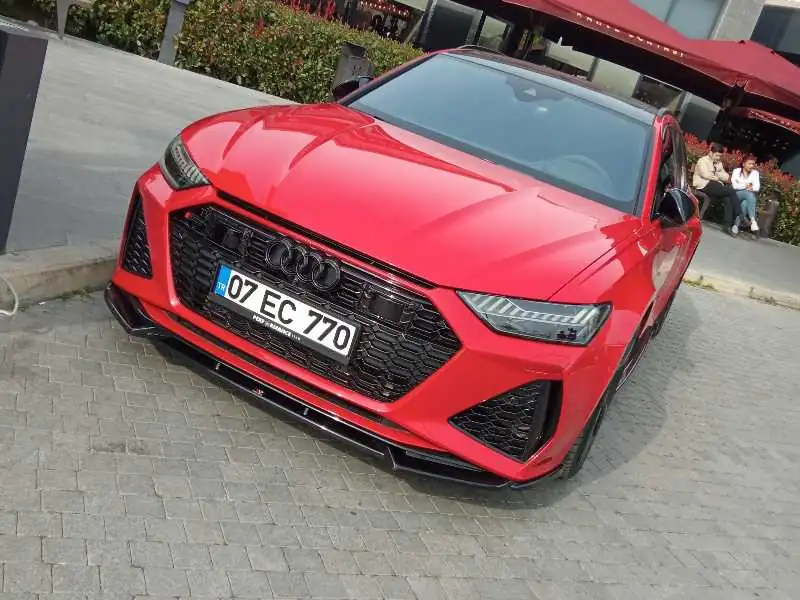 Audi RS7 spotted in İzmir