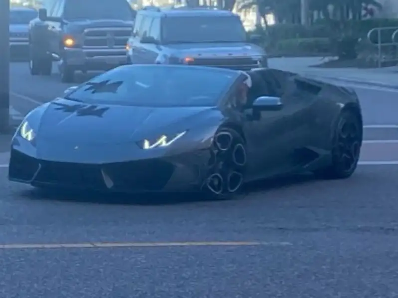 Lamborghini Huracán spotted in Clearwater