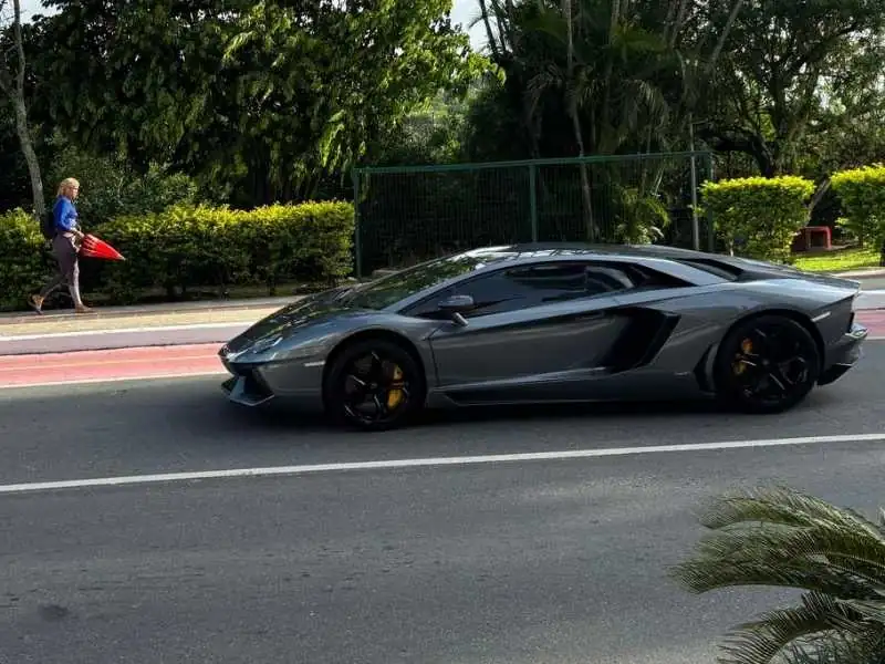 Lamborghini Aventador (2021) spotted in Balneário Camboriú, Brazil