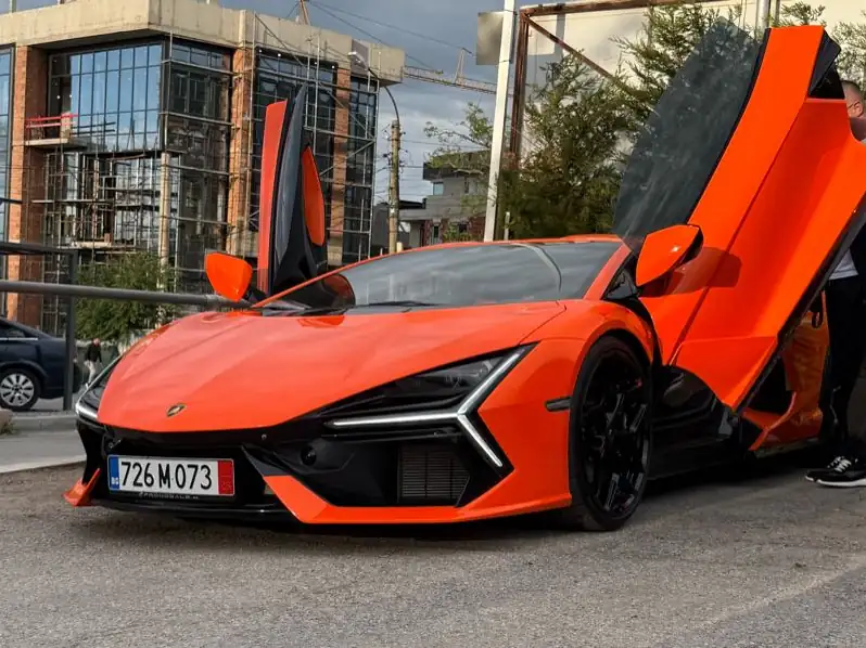 Lamborghini Sian (2020) spotted in Sofia, Bulgaria