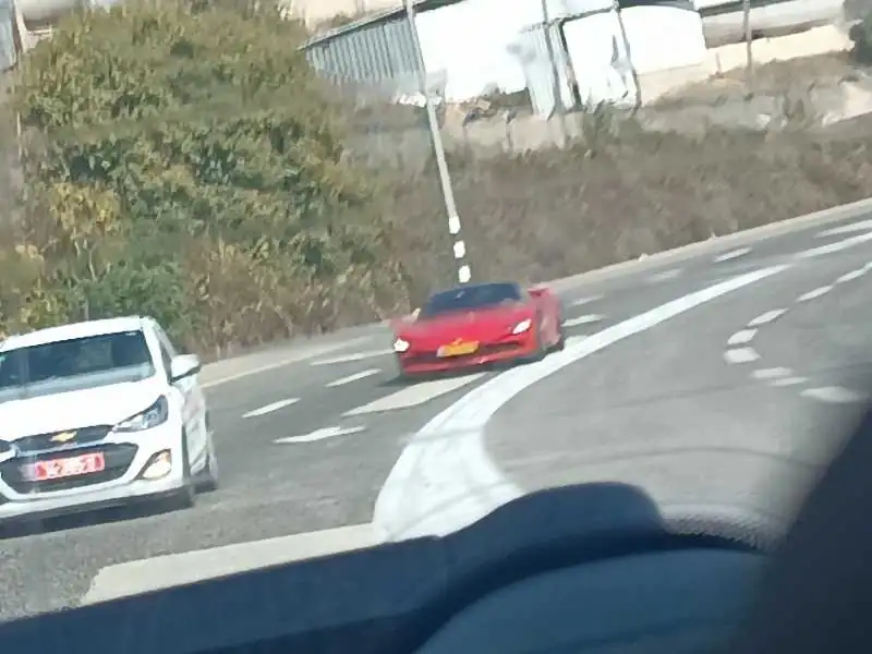 Ferrari 488 GTB spotted in Midreshet Ben-Gurion