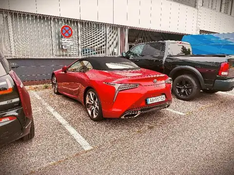 Lexus LC Convertible (2021) spotted in Bratislava, Slovakia