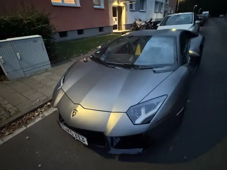 Lamborghini Aventador (2016) spotted in Frankfurt am Main, Germany
