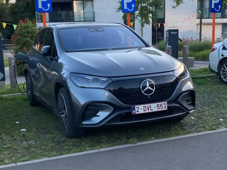 Mercedes-Benz EQE SUV (2024) spotted in Genk, Belgium