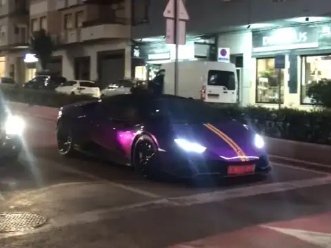 Lamborghini Aventador (2020) spotted in Benidorm, Spain