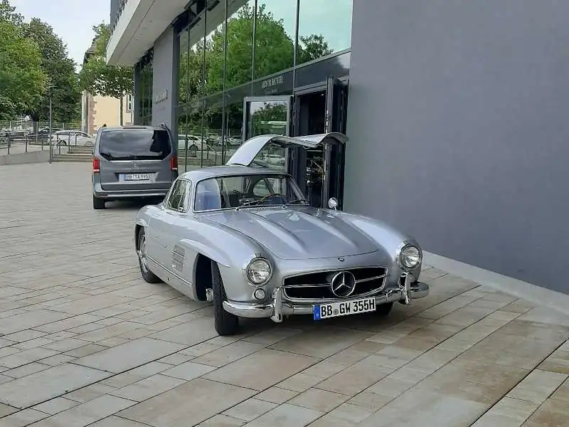 Mercedes-Benz 300SL (1954) spotted in Sindelfingen, Germany