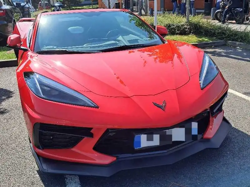Chevrolet Corvette spotted in Marne La Vallée