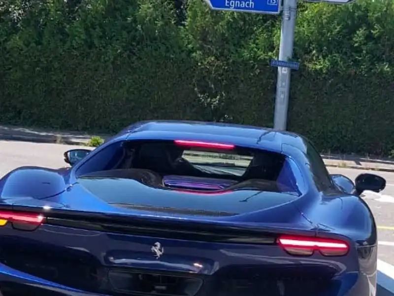 Ferrari SF90 Stradale (2020) spotted in Sankt Gallen, Switzerland