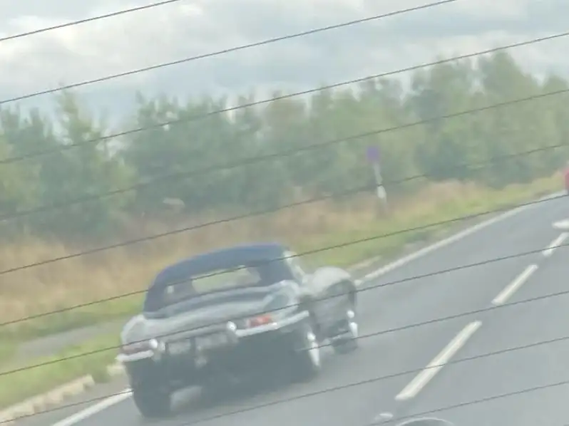 Jaguar E-Type spotted in Stockport