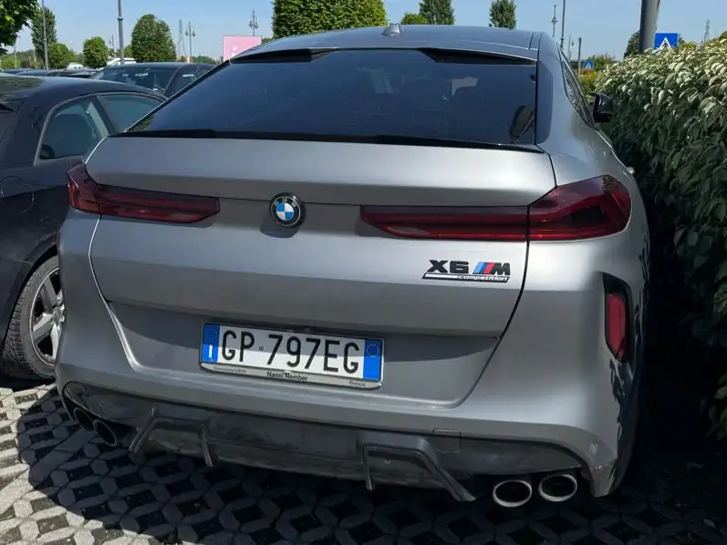 BMW X6 M Competition (2022) spotted in Parma, Italy