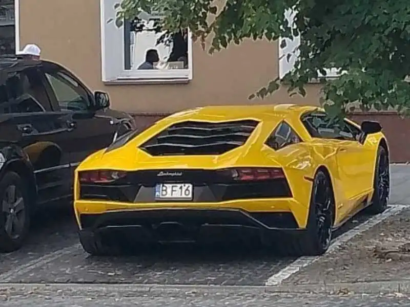 Lamborghini Aventador spotted in Białystok