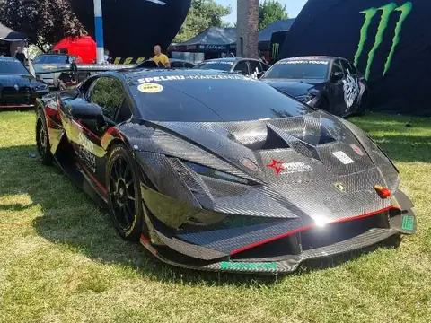 Lamborghini Huracán Super Trofeo (2020) spotted in Nyíregyháza, Hungary