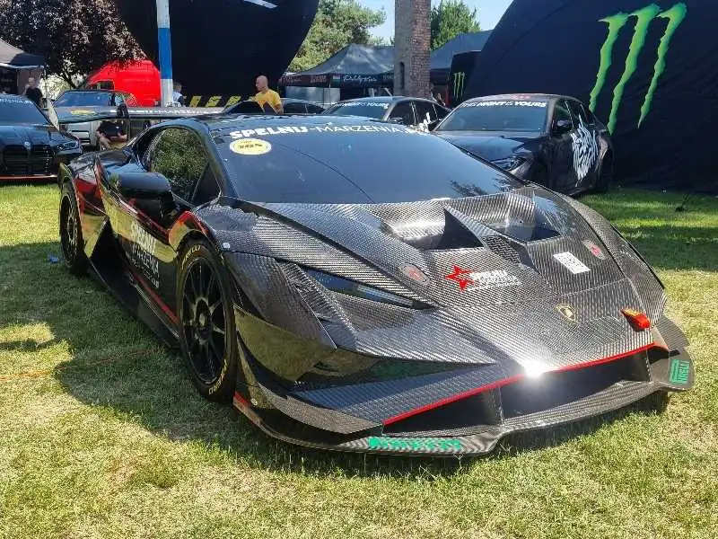 Lamborghini Huracán Super Trofeo spotted in Nyíregyháza