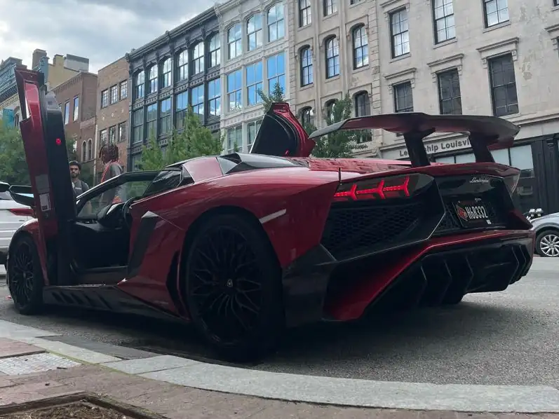 Lamborghini Aventador spotted in Louisville
