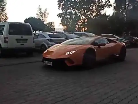 Lamborghini Huracán (2014) spotted in Ełk, Poland