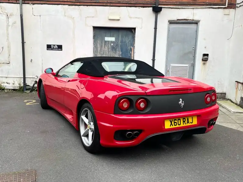 Ferrari F355 Spider (1995) spotted in Blackpool, United Kingdom